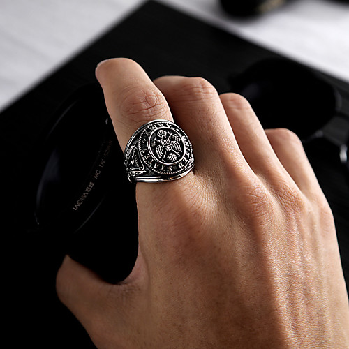 

Band Ring Classic Silver Gold Stainless Steel Eagle Precious Trendy Rock 1pc 7 8 9 10 11 / Men's