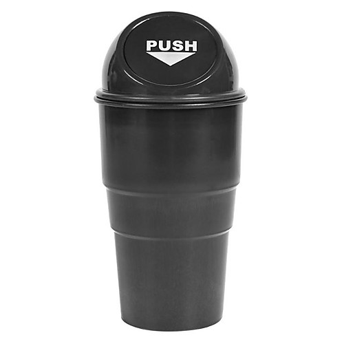 

Mini trash bin Auto creative trash bin vehicle dust holder trash box 4 colors