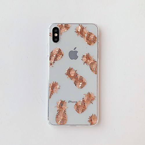 

Phone Case For Apple Back Cover iPhone XR iPhone XS iPhone XS Max iPhone X iPhone 8 Plus iPhone 8 iPhone 7 Plus iPhone 7 iPhone 6s Plus iPhone 6s Ultra-thin Pattern Food TPU