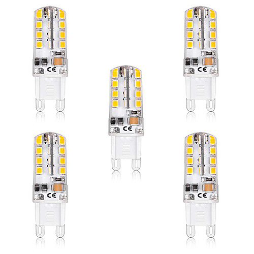 

5pcs 5 W LED Bi-pin Lights 300 lm G9 T 32 LED Beads SMD 2835 Warm White White 220-240 V 110-120 V