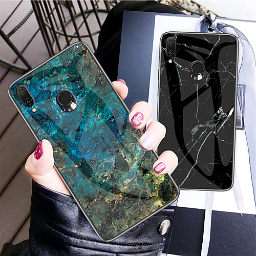 

Phone Case For Huawei Back Cover Huawei Y7 2019 Huawei Y6 (2019) Huawei Y6PRO 2019 Huawei Y7PRO 2019 Huawei Y9 2019 Huawei Y5 2019 Shockproof Marble TPU Tempered Glass