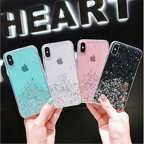 

Case For Apple iPhone XS / iPhone XR / iPhone XS Max /X/6/7/6Plus/7Plus Translucent / Pattern Back Cover Transparent / sky PU Leather