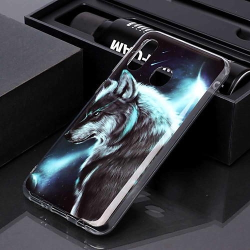 

Case For Samsung Galaxy A90(2019) / Galaxy A20e IMD / Pattern Back Cover Night Wolf TPU for A10(2019) / A20(2019) / A30(2019) / A40(2019) / A50(2019) / A60(2019) / A70(2019) / A80(2019)