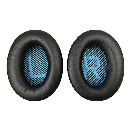 

QC15 / QC2 / QC25 Memory Foam Replacement Ear Cushion for Bose QuietComfort 15 / 2 / 25 AE2 AE2i AE2w with Soft Protein Leather Over-Ear Earpads