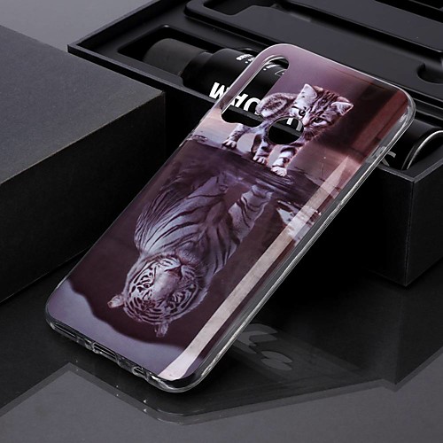 

Case For Huawei Huawei P20 lite / Huawei P30 / Huawei P30 Pro IMD / Pattern Back Cover Cat TPU