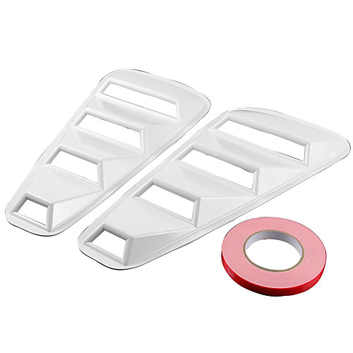 

2005-2014 Ford Mustang 1/4 Quarter Side Window Louvers Scoop Cover Vent