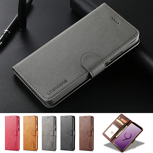 

Leather Flip Stand Magnetic Wallet Phone Case For Samsung Galaxy Note 10 Plus Note 10 Cover Card Holder
