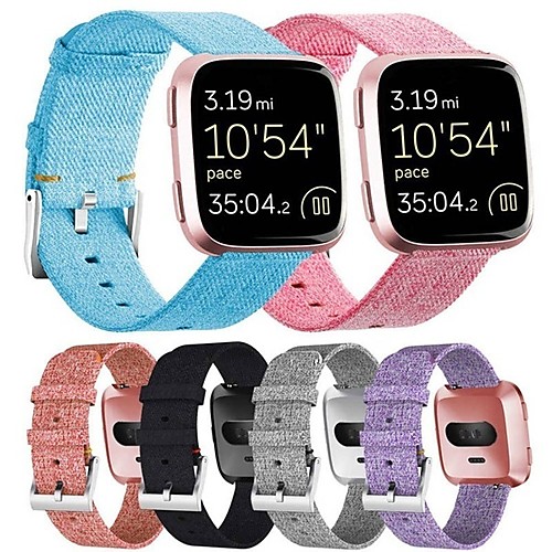 

Watch Band for Fitbit Versa Fitbit Classic Buckle Fabric Wrist Strap