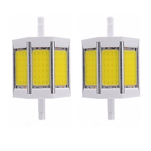 

2pcs 10 W Tube Lights 1000 lm R7S T 1 LED Beads COB Dimmable Warm White White 220-240 V 110-120 V
