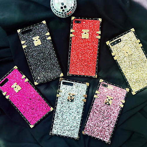 

Case For Apple iPhone XS / iPhone XR / iPhone XS Max Shockproof / Glitter Shine Back Cover Armor / Glitter Shine Metal