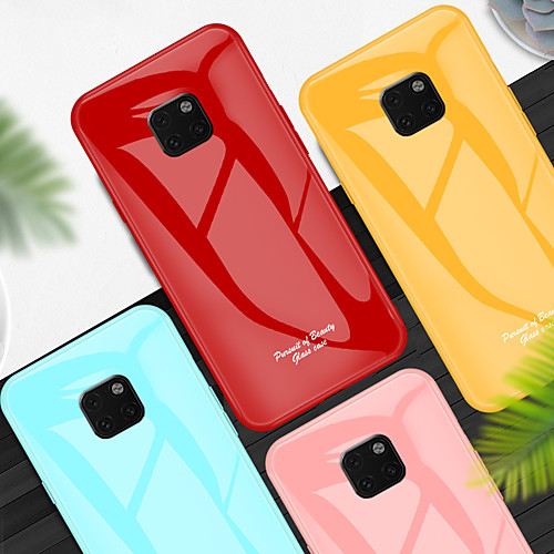 

Shockproof Tempered Glass Phone Case For Huawei Mate 20 Pro Mate 20 Protective Shell Case for Huawei Mate 10 Pro Mate 10 Silicone TPU Bumper Edge