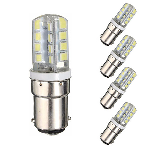 

5pcs 3 W LED Corn Lights 300 lm BA15D T 32 LED Beads SMD 2835 Warm White White 220-240 V 110-120 V