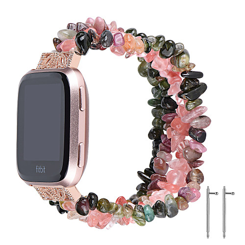

Smart Watch Band for Fitbit 1 pcs Jewelry Design Elastic Beaded Replacement Wrist Strap for Fitbit Versa