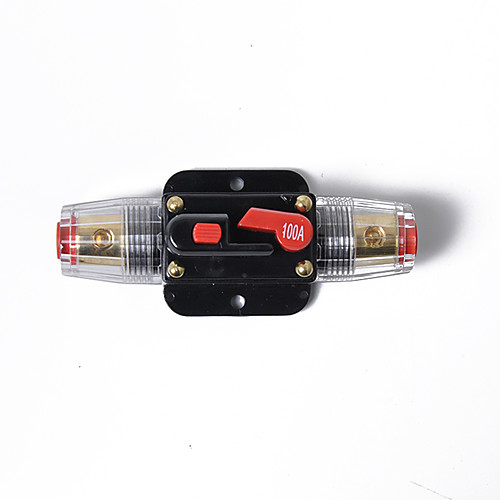 

100 Amp In-Line Circuit Breaker Stereo/Audio/Car/RV 100A/100AMP Fuse 12V
