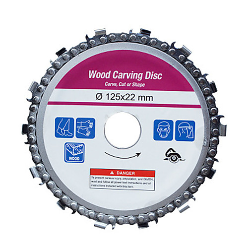 

4 inches wood slotted saw blade grinder chain plate