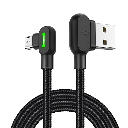 

MCDODO 90 Degree Elbow Gaming Cable Micro USB Data Sync Charging Cord 1.8M