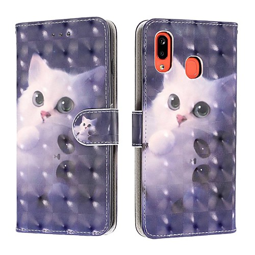

Case For Samsung Galaxy A6 (2018) / A6 Plus / A7(2018) Wallet / Card Holder / Flip Full Body Cases Cat PU Leather For Samsung Galaxy A10/A20/A20E/A30/A40/A50/A60/A70/A80/A90/A2 Core
