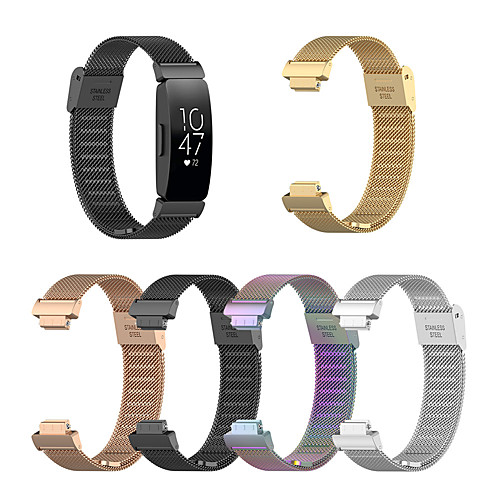 

Stainless Steel Mesh Replacement Watch Band for Fitbit Inspire/Inspire HR/ACE2 Smart Strap Wristband