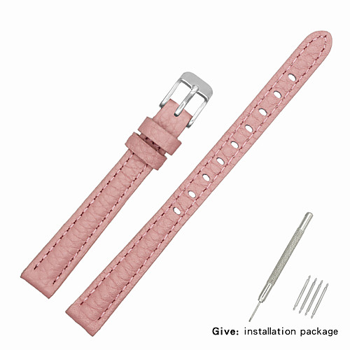 

Genuine Leather / Leather / Calf Hair Watch Band Pink Other / 17cm / 6.69 Inches / 19cm / 7.48 Inches 1cm / 0.39 Inches