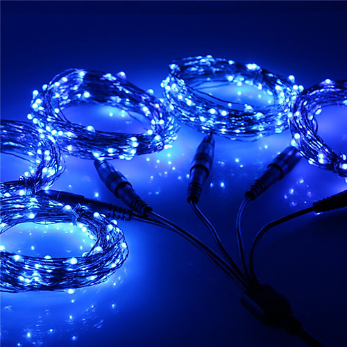 

Engineering Quality 30m Christmas String Lights Outdoor String Lights 300 LEDs Warm White RGB White Blue Outdoor Waterproof Starry Lights Party DC12 V 5pc