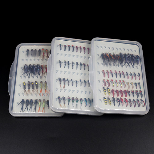 

48/40 pcs Lure kit Fishing Lures Flies Lure Packs Sinking Bass Trout Pike Sea Fishing Fly Fishing Bait Casting