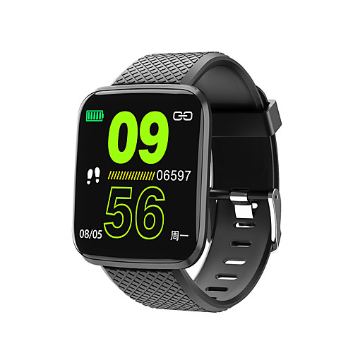 

Kimlink 116plus Smart Watch BT Fitness Tracker Support Notify/Heart Rate Monitor Waterproof Smartwatch for IPhone/Samsung Andorid Phones