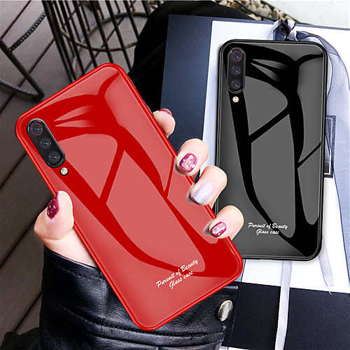 

Shockproof Tempered Glass Phone Case For Xiaomi Mi 9 SE Mi 9 Protective Shell Case for Xiaomi Mi 8 Lite Mi 8 Redmi 6A Redmi Note 7 Silicone TPU Bumper Edge