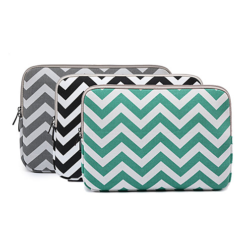 

LiSEN LS-525 11.6 Inch Laptop / 12 Inch Laptop / 13.3 Inch Laptop Sleeve Canvas Lines / Waves Unisex