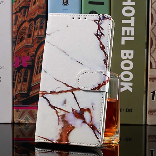 

Case For Samsung Galaxy A10(2019) / A20(2019) Wallet / Card Holder / with Stand Full Body Cases White Gold Marble PU Leather for A30(2019) / A40(2019) / A50(2019) / A70(2019) / A7 (2018)