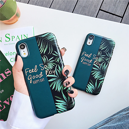 

Case For Apple iPhone XS / iPhone XR / iPhone XS Max Pattern Back Cover Tree TPU for iPhone 6 6 Plus 6s 6s plus 7 8 7 plus 8 plus X XS