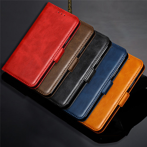 

Case for Huawei P30 P30 Pro Card Holder Full Body Cases Solid Colored PU Leather TPU P30 Lite P20 P20 Lite P20 Pro