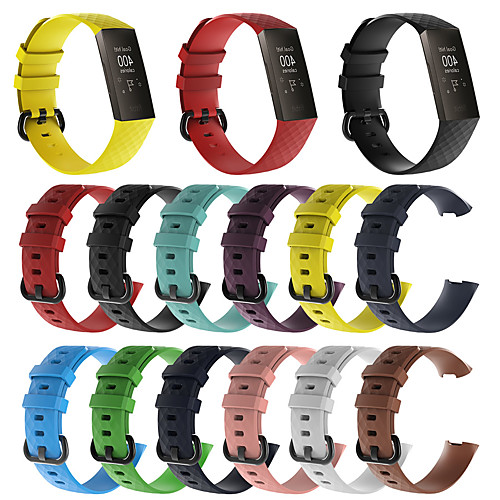 

Watch Band for Fitbit Charge 3 Fitbit Sport Band Silicone Wrist Strap