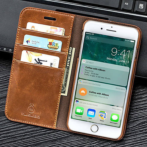 

Case For Apple iPhone 11 / iPhone 11 Pro / iPhone 11 Pro Max Wallet / Card Holder / with Stand Full Body Cases Solid Colored PU Leather