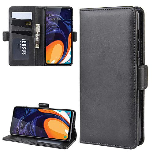 

Case For Samsung Galaxy A10(2019) / Galaxy A50(2019) / Samsung Galaxy A20(2019) Wallet / Card Holder / Flip Full Body Cases Solid Colored PU Leather for Galaxy A20E / A30 / A40 / A60 / A70 / A80 / A90