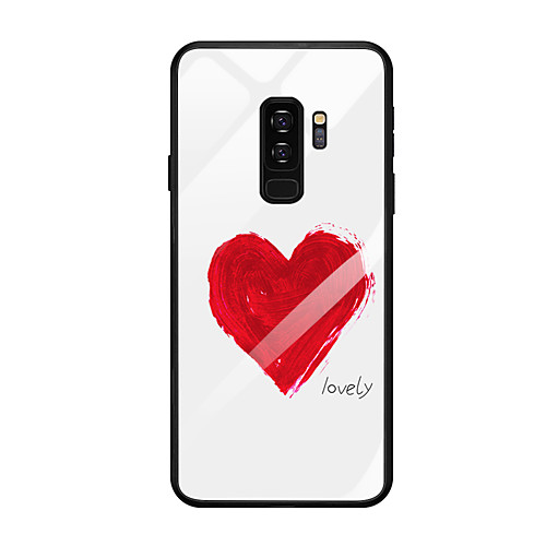 

Case For Samsung Galaxy Samsung Galaxy A70(2019) / Galaxy Note 10 Ultra-thin / Pattern Back Cover Heart Tempered Glass