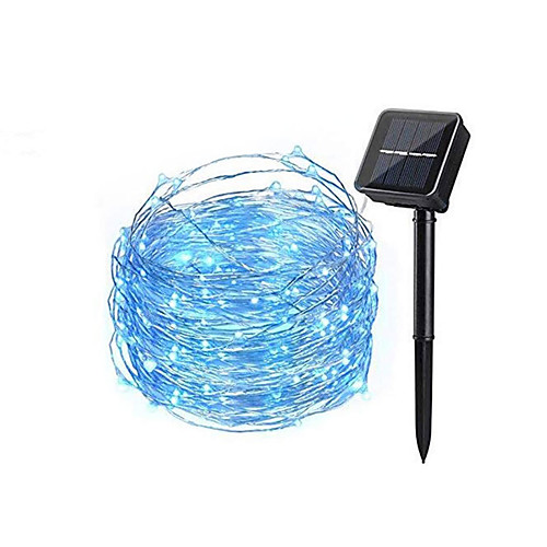 

Outdoor Solar String Lights Copper Light Waterproof 10M 100LED Lawn Lights Garden Lights Christmas Decoration Lights Festival Lighting