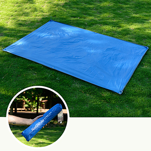 

Naturehike Tent Tarps Camping Shelter Outdoor Camping Waterproof Portable Sunscreen UV Resistant Oxford PU(Polyurethane) 215150 cm for 2 person Camping / Hiking Fishing Beach Spring Summer Fall