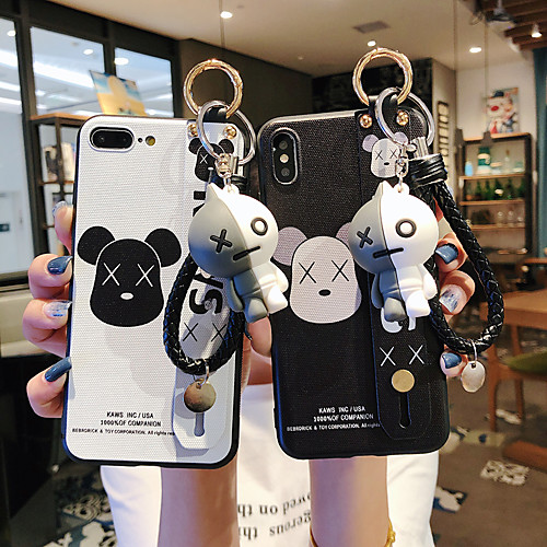 

Case For Apple iPhone XS / iPhone XR / iPhone XS Max Dustproof / with Stand / Pattern Back Cover Word / Phrase / Cartoon TPU