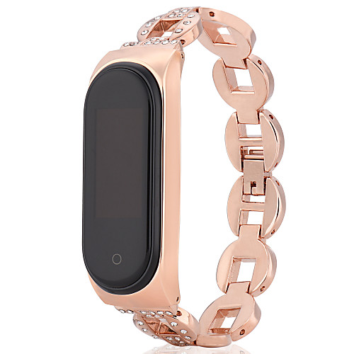 

Smart Watch Band for Xiaomi 1 pcs Jewelry Design Stainless Steel Replacement Wrist Strap for Mi Band 3 Xiaomi Band 4 Xiaomi Band 5