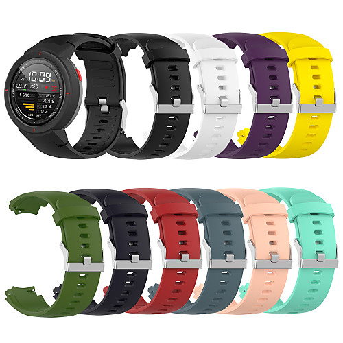 

Watch Band for Huami Amazfit Verge (A1801) Watch Huawei Sport Band Silicone Wrist Strap