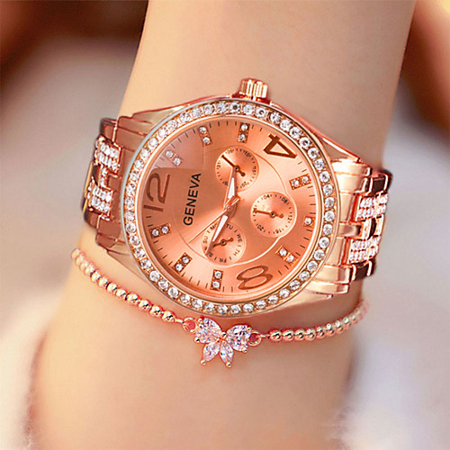 

Women's Quartz Watches Fashion Silver Gold Rose Gold Alloy Quartz Rose Gold Gold Silver Casual Watch Analog
