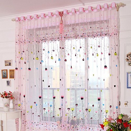 

Sheer One Panel Sheer Living Room Curtains