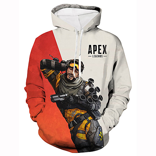 

Inspired by Apex Legends Student / School Uniform Cosplay Costume Hoodie Polyester / Cotton Blend Print Printing For Men's / Women's