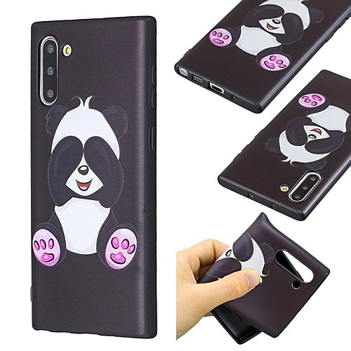 

Case For Samsung Galaxy Note 9 / Note 8 / Galaxy Note 10 Ultra-thin / Pattern Back Cover Panda TPU For Samsung Galaxy Note 10 Plus