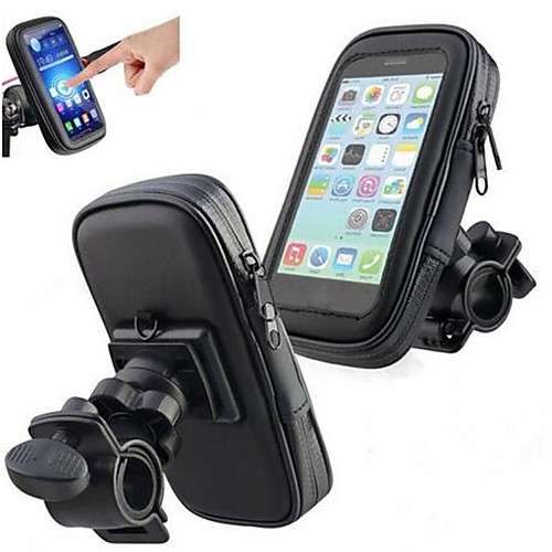 

5.5 inch Handlebar Bike Bicycle Mount Holder with Waterproof Case Universal Case for Mobile Phone GPS WHShopping