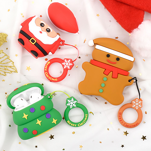 

Case For AirPods Cute / Pattern Headphone Case Soft