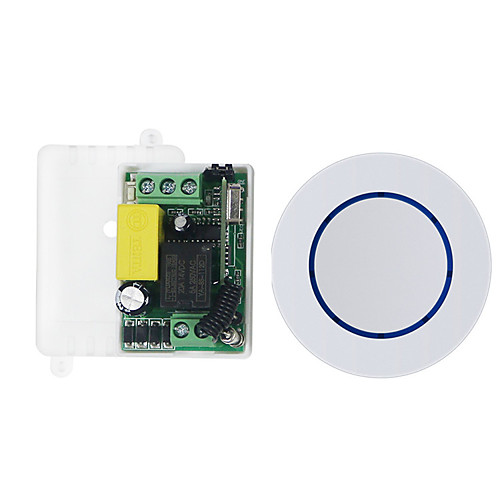 

Smart Switch 1ch Relay / AC85V-265V 1CH Learning code Remote Control Receiver / LED /Bulb Power ON/OFF 433mhz