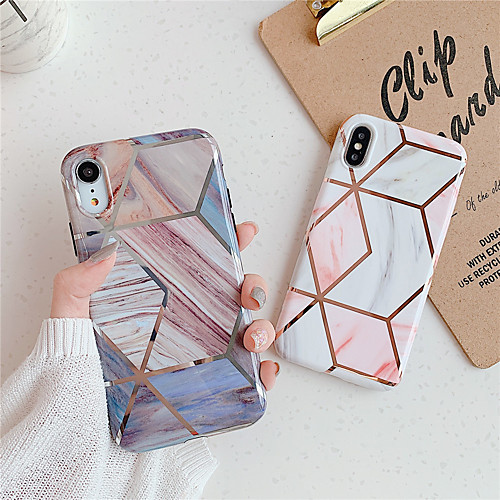

Case For Apple iPhone 11 / iPhone 11 Pro / iPhone 11 Pro Max Pattern Back Cover Geometric Pattern / Marble TPU