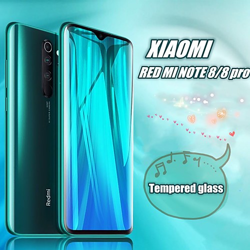 

Redmi Note 7 8 Protective Glass Screen Protector For Xiaomi Redmi note 7 8 Pro Tempered Glass on Redmi Note8 Safety Film 9H