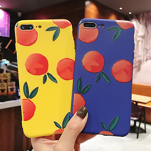 

Case For Apple iPhone XS / iPhone XR / iPhone XS Max/7 8 PLUS/6SPLUS/6S Pattern Back Cover Food TPU